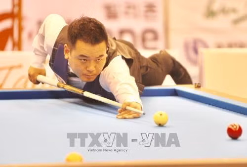 Championnats d’Asie de billard carambole: les ​Sud-coréens dominent à trois bandes ảnh 1