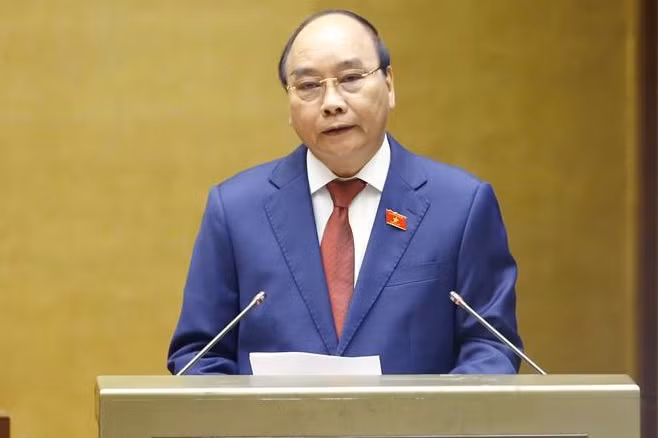 Le président vietnamien Nguyen Xuan Phuc prête serment ảnh 1 Le président vietnamien Nguyen Xuan Phuc prête serment ảnh 1