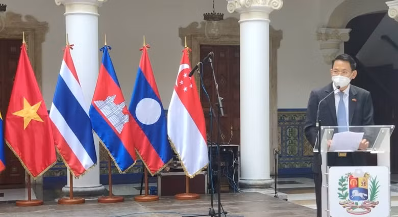 Célébration de la Journée de l’ASEAN au Venezuela ảnh 1