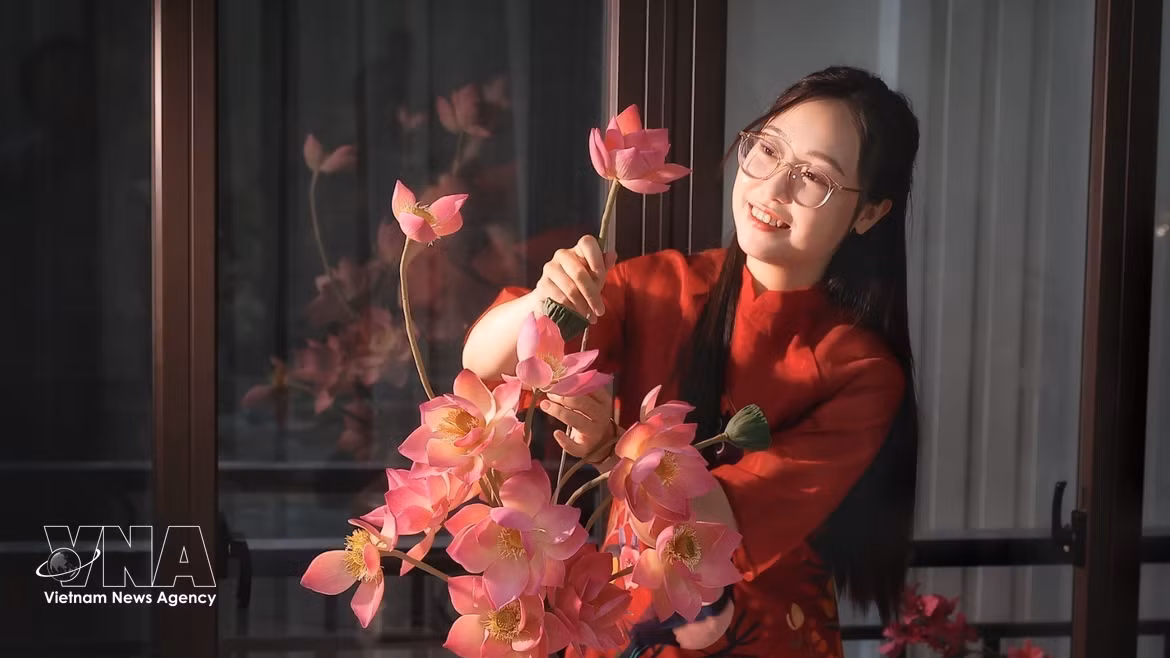 Quand l’art ancestral du "to he" métamorphose le gâteau de lune en œuvre florale