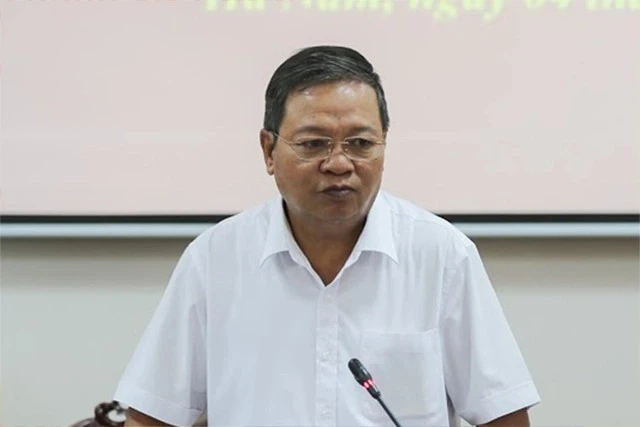 Nguyên Xuân Dông, ancien président du Comité populaire de la province de Ha Nam (Nord). Photo: nld.com.vn