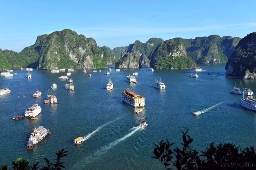 La baie d'Ha Long. Photo: VNA