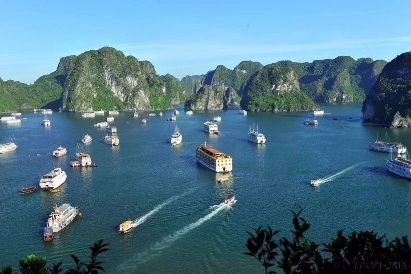 La baie d'Ha Long. Photo: VNA