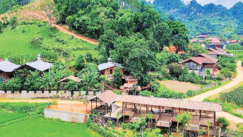À Huu Liên, la transition vers le tourisme ne repose pas sur de grands complexes hôteliers, mais sur l'initiative individuelle des ménages. Photo: laodong