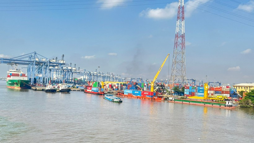 En 2024, les exportations vietnamiennes vers les États-Unis ont représenté environ 29,5 % du chiffre d'affaires total des exportations. Photo: VietnamPlus