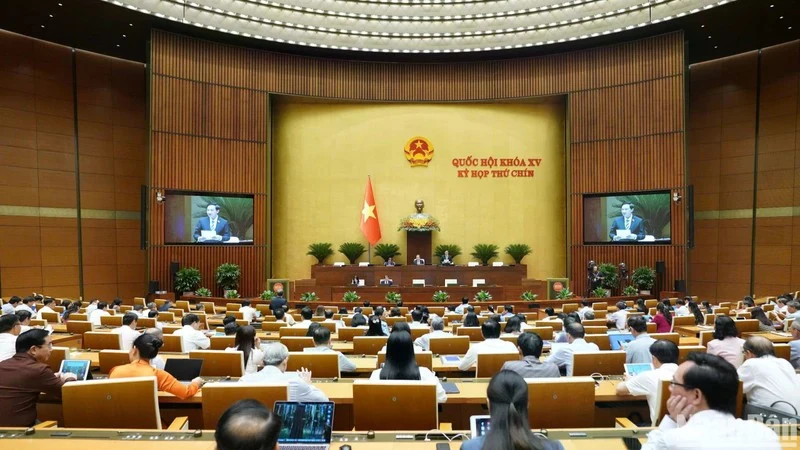 La 9e session de la 15e Assemblée nationale. Photo: nhandan.vn