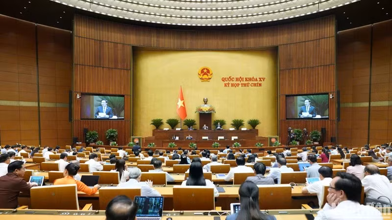La 9e session de la 15e Assemblée nationale. Photo: nhandan.vn