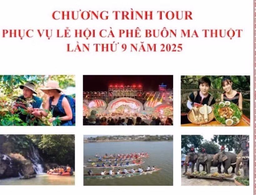 Diverses excursions attractives attendues au Festival du café de Buôn Ma Thuôt 2025