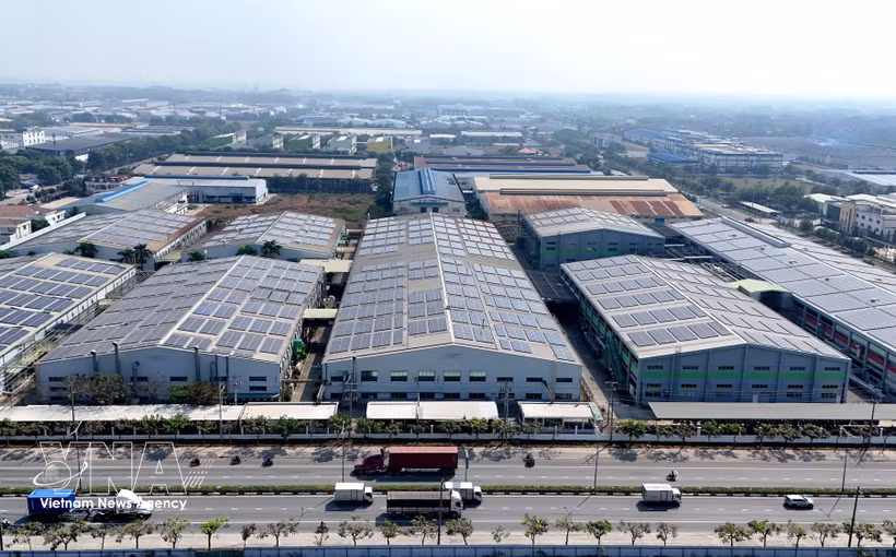 Un parc industriel VSIP à Hô Chi Minh-Ville. Photo: VNA