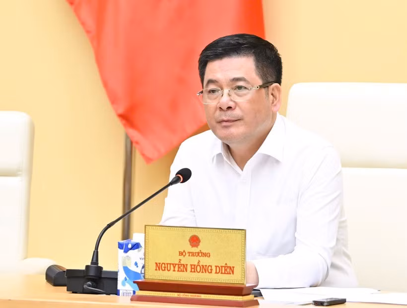 Le ministre vietnamien de l’Industrie et du Commerce, Nguyên Hông Diên. Photo: VietnamPlus