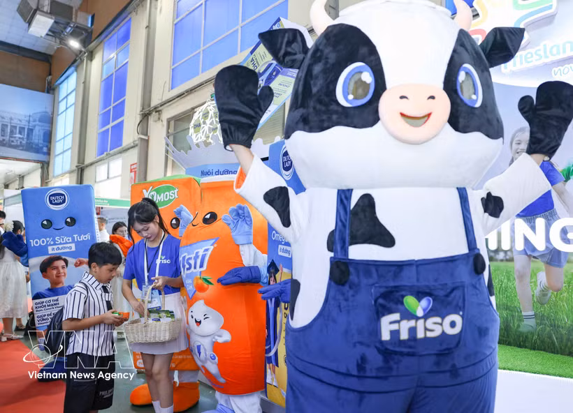 Exposition internationale du secteur laitier et des produits laitiers « Vietnam Dairy 2026 ». Photo: VNA