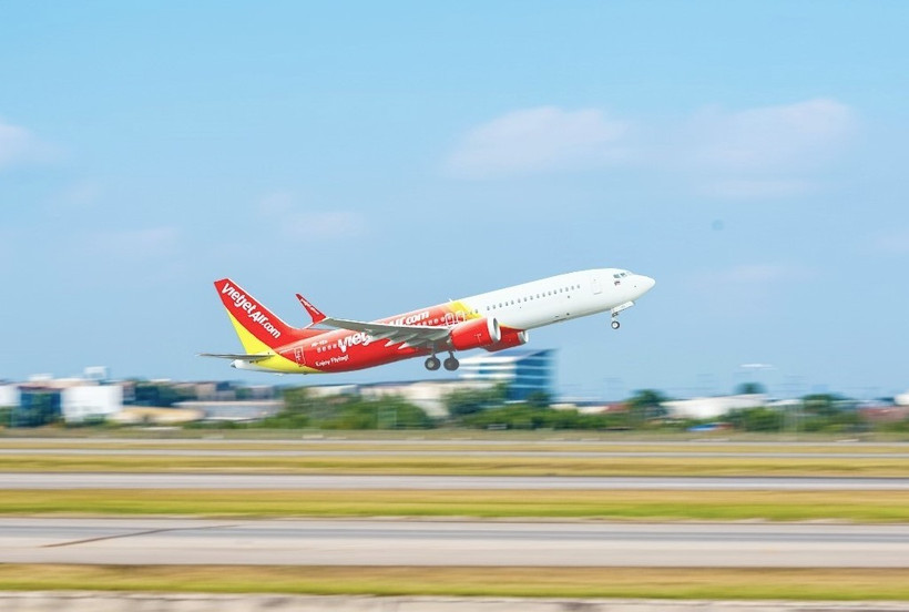 Un avion de Vietjet. Photo: Vietjet