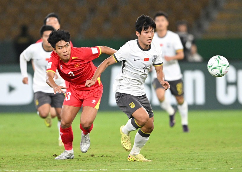 La sélection vietnamienne des moins de 23 ans a été battue 0-3 par son homologue chinoise, mardi soir 20 janvier, en demi-finale de la Coupe d’Asie U23 de l’AFC 2026. Photo: AFC