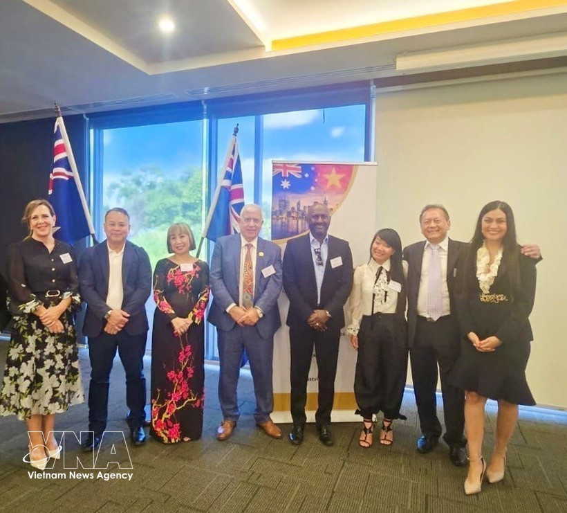 La direction de la Chambre de commerce et d’industrie nationale Australie–Vietnam (NAVCCI). Photo: VNA