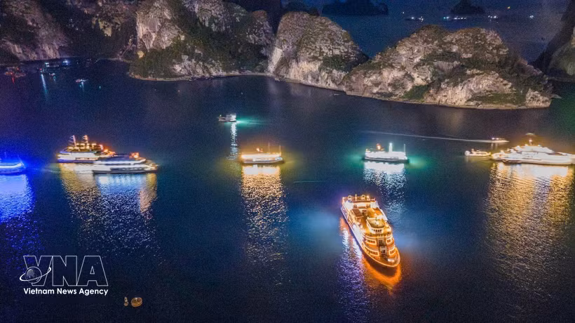 La baie d'Ha Long. Photo: VNA