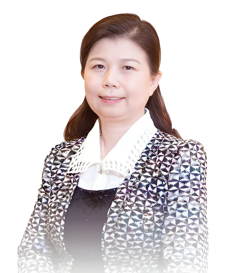 La professeure Liu Ying, de l'Institut d'études financières de Chongyang à l’Université Renmin de Chine. Photo: VNA