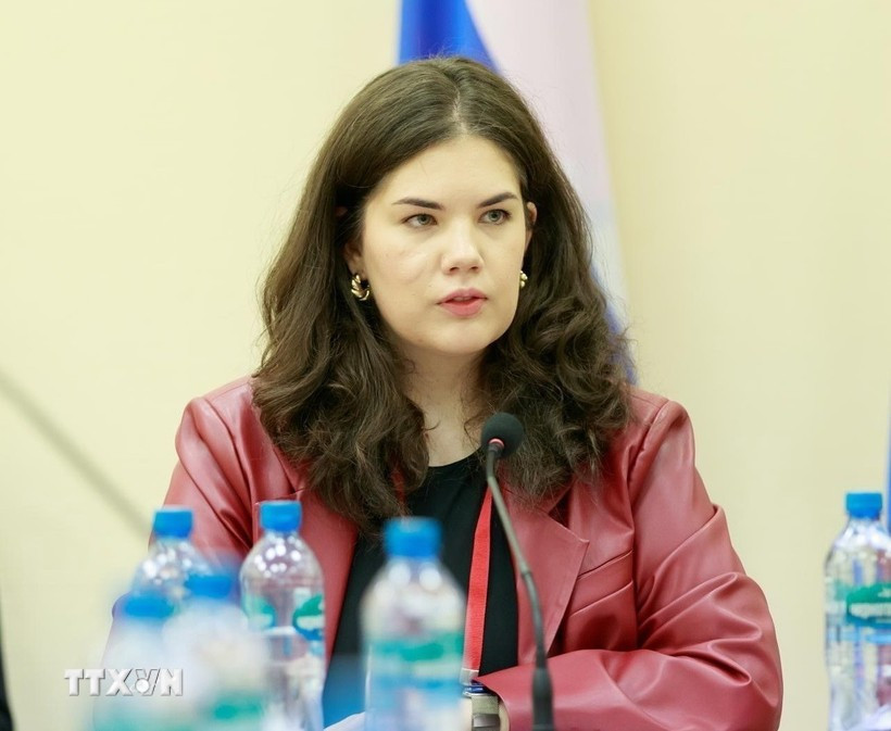 Valeria Vershinina, directrice adjointe du Centre ASEAN relevant de l’Institut d’État des relations internationales de Moscou (MGIMO), rattaché au ministère russe des Affaires étrangères. Photo: VNA