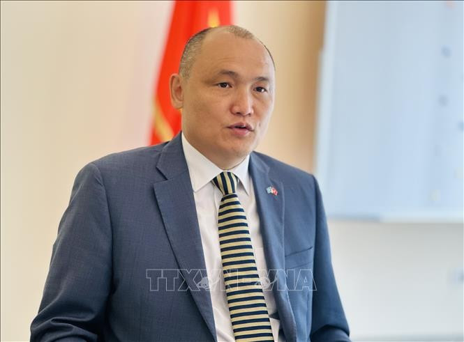 L’ambassadeur du Kazakhstan au Vietnam, Kanat Tumysh. Photo: VNA