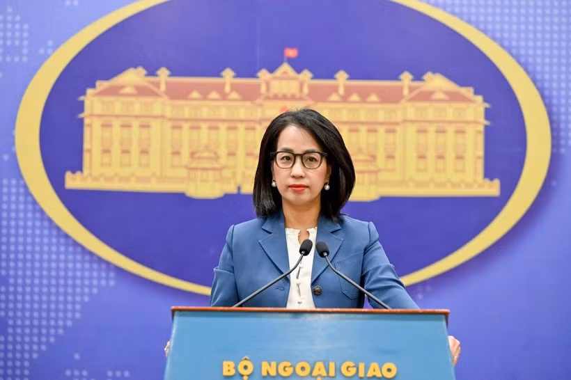 La porte-parole du ministère des AE, Pham Thu Hang. Photo: Ministère vietnamien des Affaires étrangères