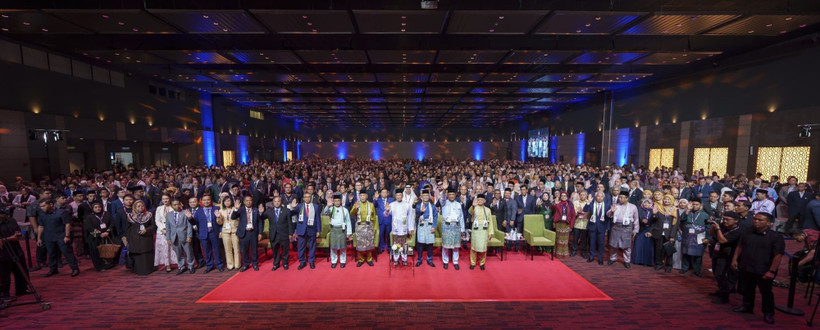 Le vice-Premier ministre Trân Hông Ha et les délégués des pays lors de la séance d'ouverture du GHaS. Photo: VGP