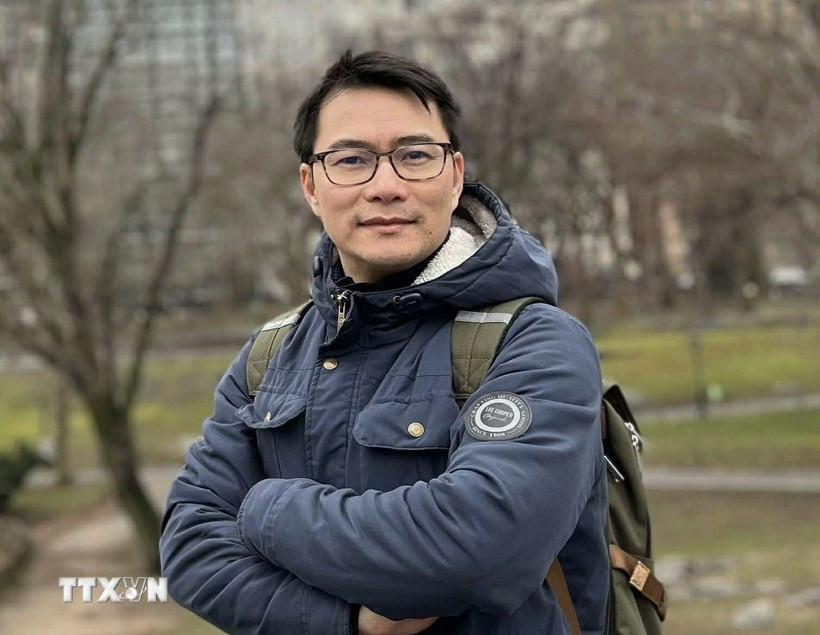 Le docteur Ung Quoc Hung, ingénieur en chef chez le groupe français Setec Nucléaire et vice-président du Réseau des experts vietnamiens en énergie nucléaire à l’étranger (VietNuc). Photo: VNA