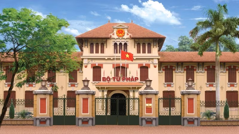 Le ministère de la Justice est arrivé en tête de l’Indice de réforme administrative 2025 parmi les ministères et organes de rang ministériel. Photo: Internet