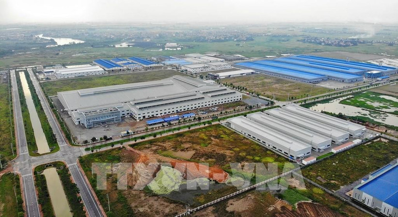 Parc industriel de Hoa Phu, province de Bac Giang. Photo: VNA