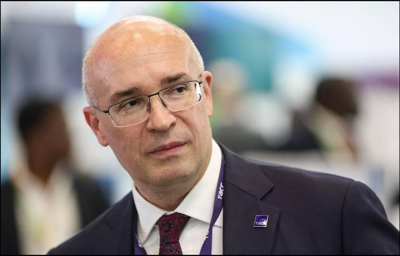 Le directeur général de TASS, Andrei Olegovitch Kondrashov. Photo: risingnepaldaily.com