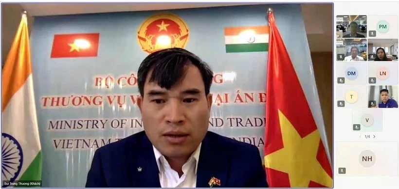 Bui Trung Thuong, conseiller commercial du Vietnam en Inde. Photo: VNA