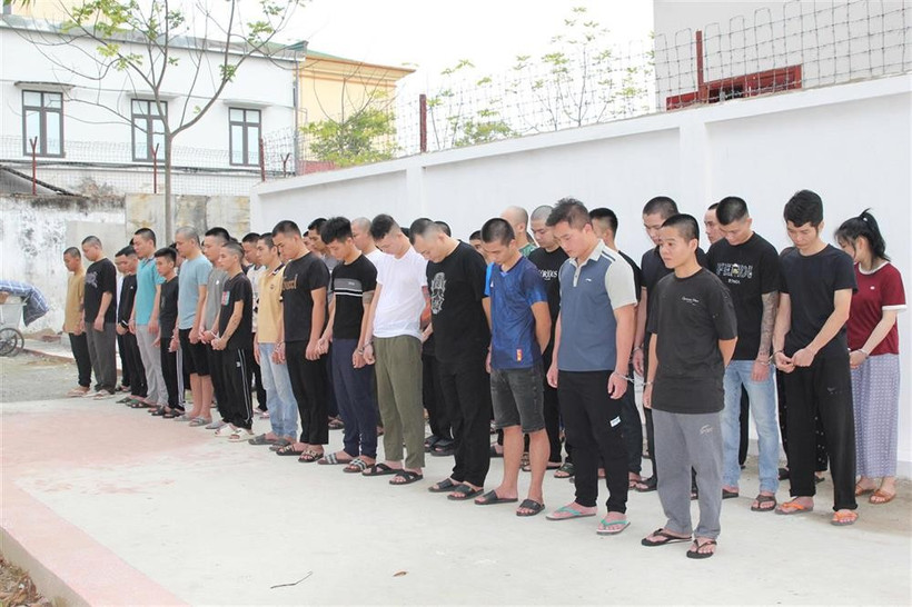 La police de Nghê An démantèle un vaste réseau de fraude en ligne. Photo: bocongan.gov.vn