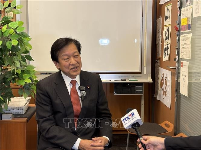 Yamaguchi Tsuyoshi, directeur du Département des relations internationales du Parti libéral-démocrate (LDP) du Japon. Photo: VNA