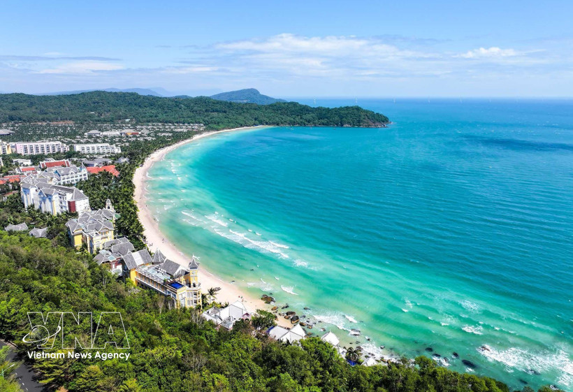 La plage Khem à Phu Quôc. Photo: VNA