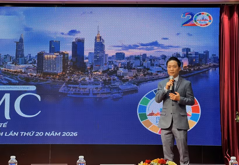 Le directeur adjoint du Service du tourisme de Hô Chi Minh-Ville, Le Truong Hien Hoa. Photo: VietnamPlus