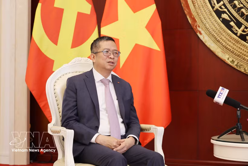 L'ambassadeur du Vietnam en Chine, Pham Thanh Binh. Photo: VNA
