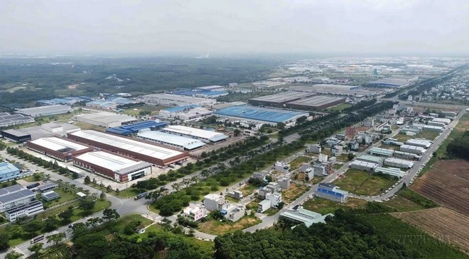 Un parc industriel Vietnam-Singapour (VSIP) au Vietnam. Photo: VNA