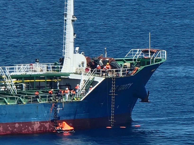 Le pétrolier vietnamien GT Unity. Photo: VNA