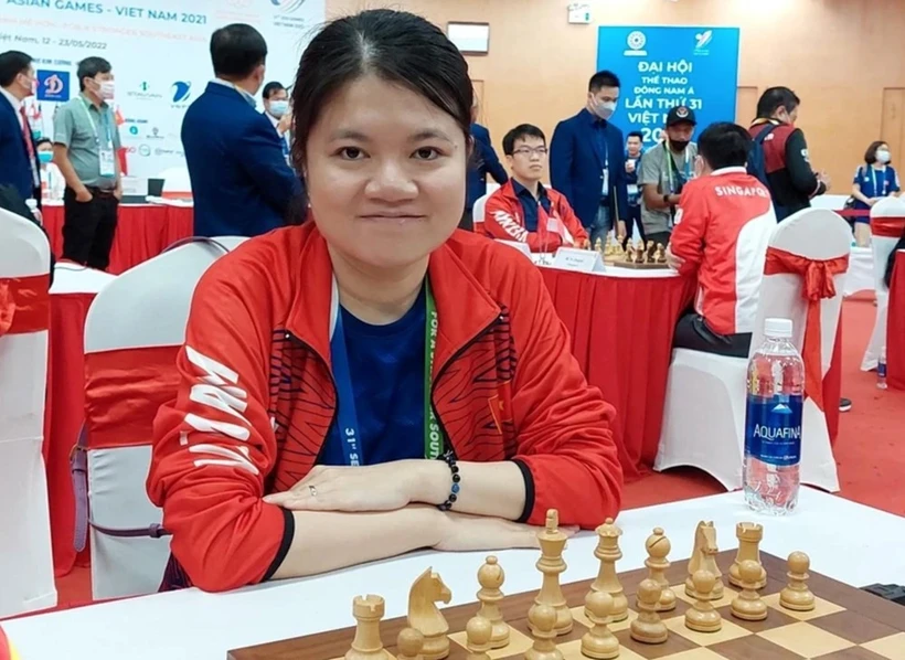 Le Maître international féminin Pham Lê Thao Nguyên. Photo: baovanhoa.vn