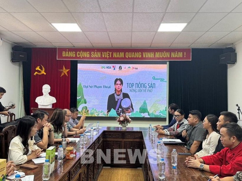 La poussée numérique élargit le marché des produits agricoles vietnamiens. Photo: VNA