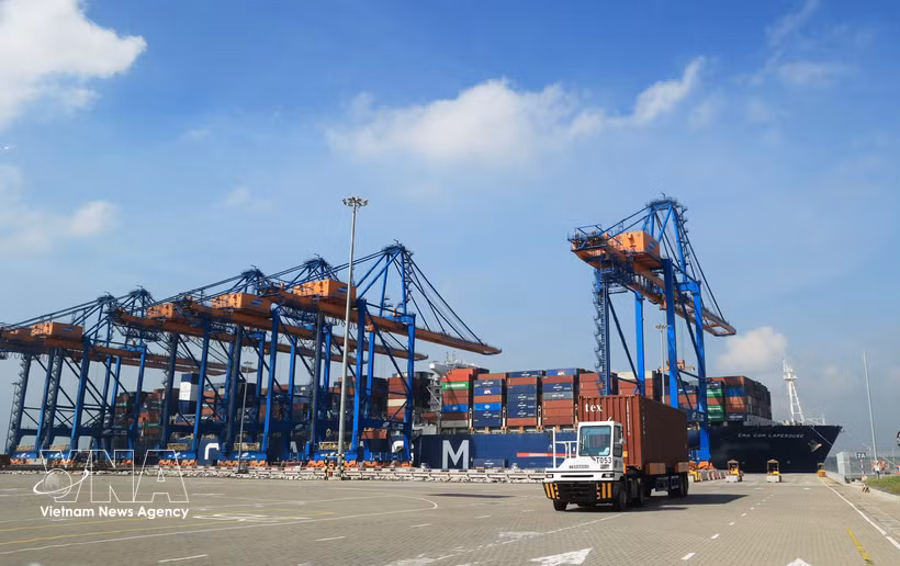 Le port international Gemalink. Photo: VNA