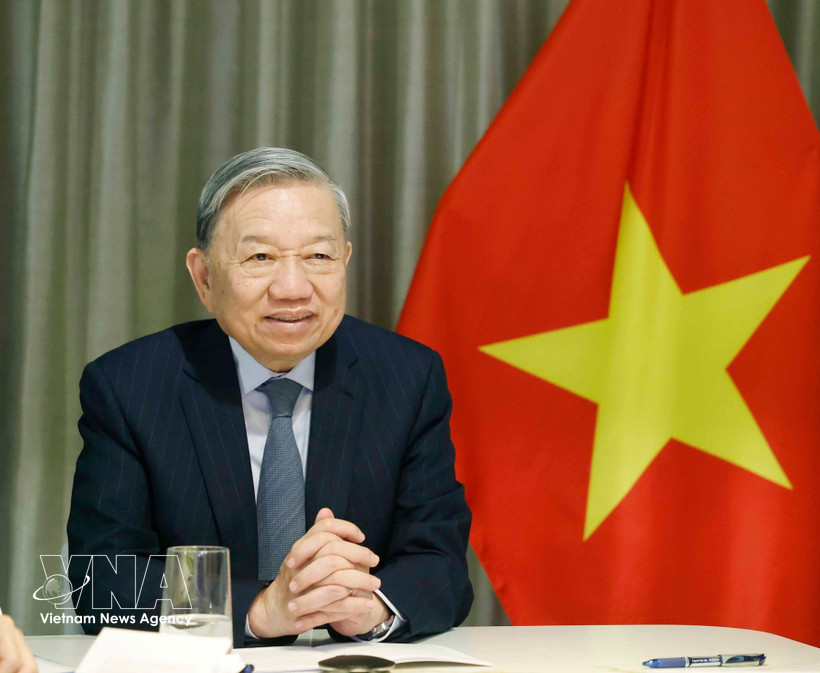 Le secrétaire général du Parti communiste du Vietnam (PCV), Tô Lâm. Photo: VNA