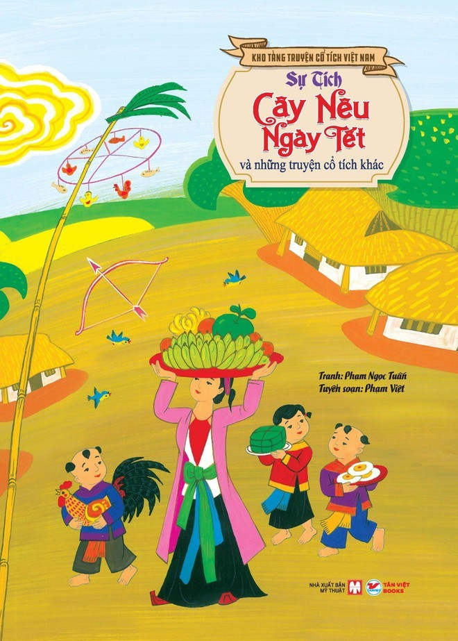 «La légende de Cây nêu - la perche rituelle du Têt» de Tan Viet Books Photo : VietnamPlus su-tich-cay-neu-ngay-tet-page-01.jpg