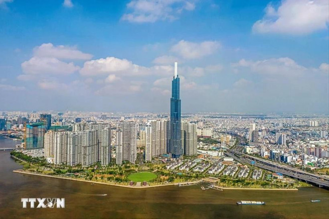 Un coin de Hô Chi MInh-Ville. Photo : VNA thanh-pho-ho-chi-minh-9154.jpg