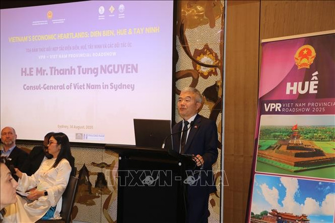 Le consul général du Vietnam pour la Nouvelle-Galles du Sud, le Queensland et l’Australie-Méridionale, Nguyên Thanh Tung. Photo : VNA australia-140825-1.jpg