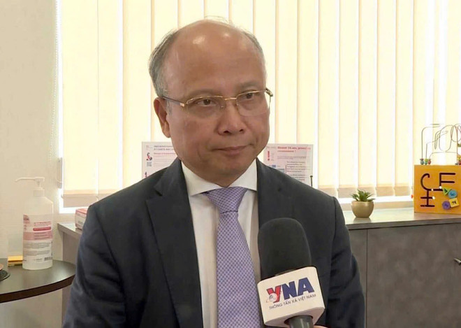 Dinh Toàn Thang, Ambassadeur du Vietnam en France. Photo : VNA z6830620653616-5b15524b4cc6cf0f673bb91490471f2b.jpg