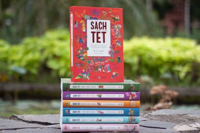 Publications de printemps de Dong A Books. Photo : VietnamPlus 1.jpg