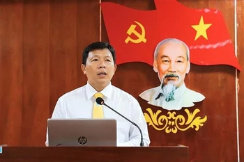 Nguyen Minh Hoa, recteur de l’Université de Tra Vinh. Photo: VNA