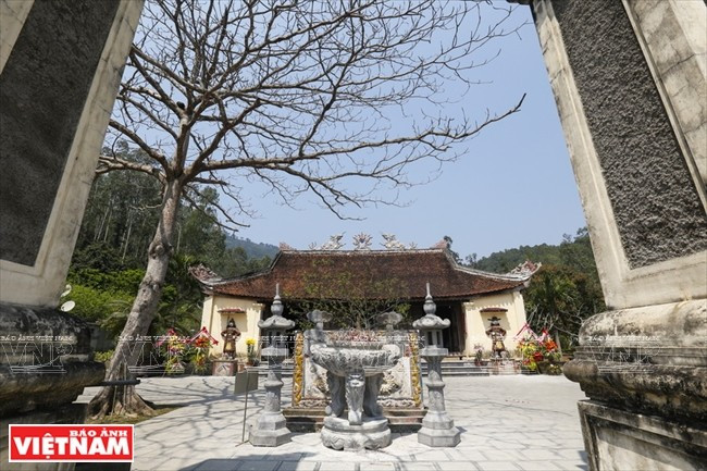 Le temple de Mai Hac Dê, dans le district de Nam Dàn, a été reconnu vestige national en 1996. Photo: VNP