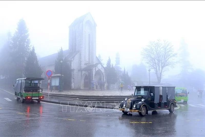 La température chute à 7,7°C à Sapa sous un froid glacial
