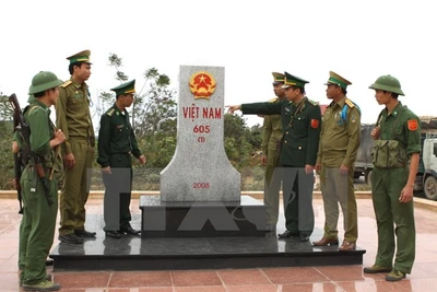 Réunion bilan sur le bornage de la frontière Vietnam-Laos