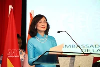 L'ambassadrice du Vietnam au Maroc, Le Kim Quy. Photo: VNA